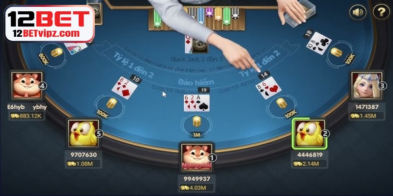 Cách đánh xì dách online là sử dụng chiến thuật theo từng tình huống